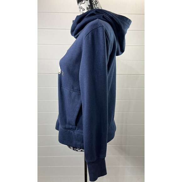 Under Armour Hoodie Womens Sz Small Loose Fit Active Sweatshirt Blue Athleisure - Picture 7 of 12